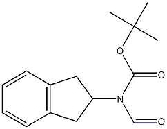 N-Boc-N-Indan-2-yl-formamide Structure