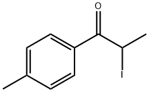 2-iodo-1-p-tolyl-propan-1-one 구조식 이미지