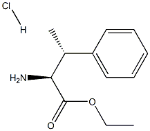 (2S,3R)-2-Amino-3-phenyl-butyric acid ethyl ester hydrochloride 구조식 이미지