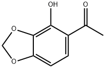 Ethanone, 1-(4-hydroxy-1,3-benzodioxol-5-yl)- Structure