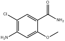 4-Amino-5-chloro-2-methoxy-benzamide Structure
