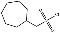 cycloheptylmethanesulfonyl chloride 구조식 이미지