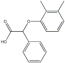 2-(2,3-dimethylphenoxy)-2-phenylacetic acid Structure