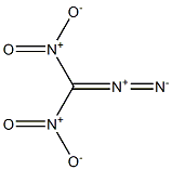 dinitrodiazomethane Structure