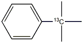 Benzene, (1,1-dimethylethyl-13C)- (9CI) 구조식 이미지