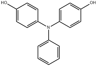 Phenol, 4,4'-(phenylimino)bis- 구조식 이미지