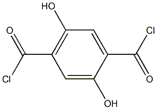 2,5-dihydroxyterephthaloyl chloride Structure