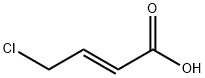trans-4-chlorocrotonic acid 구조식 이미지