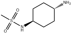 N-(trans-4-Aminocyclohexyl)methanesulfonamide Structure