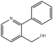 (2-PHENYLPYRIDIN-3-YL)METHANOL 구조식 이미지