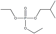 diethyl isobutyl phosphate 구조식 이미지