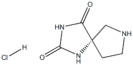 (S)-1,3,7-triazaspiro[4.4]nonane-2,4-dione hydrochloride 구조식 이미지