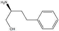 (S)-2-amino-4-phenylbutan-1-ol 구조식 이미지