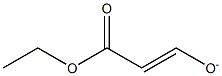 (E)-3-ethoxy-3-oxoprop-1-en-1-olate 구조식 이미지