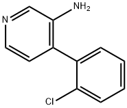 4-(2-CHLOROPHENYL)PYRIDIN-3-AMINE Structure