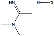 N,N-dimethylethanimidamide hydrochloride Structure