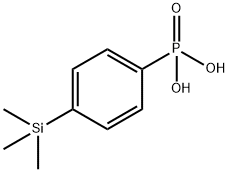 Phosphonic acid, [4-(trimethylsilyl)phenyl]- (9CI) Structure