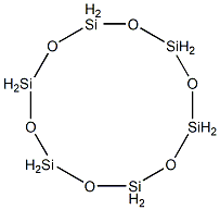 Cyclohexasiloxane 구조식 이미지