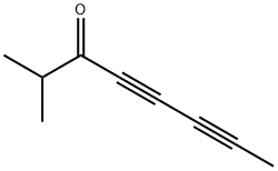 4,6-Octadiyn-3-one, 2-methyl- Structure