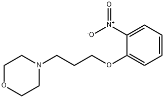 4-(3-(2-nitrophenoxy)propyl)morpholine 구조식 이미지