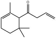 3-Buten-1-one, 1-(2,6,6-trimethyl-2-cyclohexen-1-yl)- 구조식 이미지