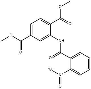 dimethyl 2-({2-nitrobenzoyl}amino)terephthalate 구조식 이미지