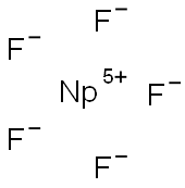 neptunium pentafluoride Structure