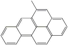 5-methylbenzo(a)pyrene Structure