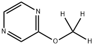 2-Methoxy-d3-pyrazine Structure