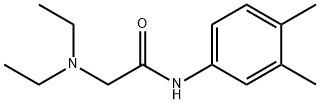 Acetamide, 2-(diethylamino)-N-(3,4-dimethylphenyl)- Structure