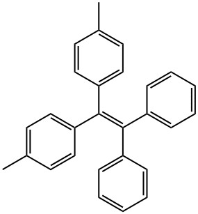 1,1-diphenyl-2,2-di(p-tolyl)ethylene 구조식 이미지