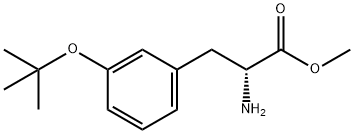 methyl (R)-2-amino-3-(3-(tert-butoxy)phenyl)propanoate Structure