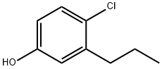 4-chloro-3-propylphenol Structure