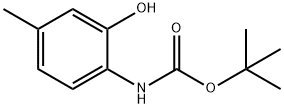 tert-butyl N-(2-hydroxy-4-methylphenyl)carbamate Structure