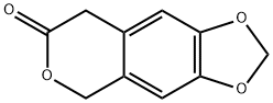 5,8-Dihydro-7H-[1,3]dioxolo[4,5-g]isochromen-7-one Structure