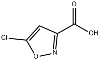 5-chloro-1,2-oxazole-3-carboxylic acid 구조식 이미지