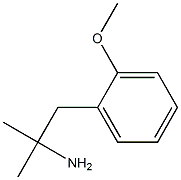 1-(2-methoxyphenyl)-2-methylpropan-2-amine Structure