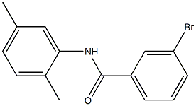 3-bromo-N-(2,5-dimethylphenyl)benzamide Structure