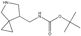 tert-butyl N-({5-azaspiro[2.4]heptan-7-yl}methyl)carbamate 구조식 이미지