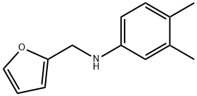 N-(furan-2-ylmethyl)-3,4-dimethylaniline Structure