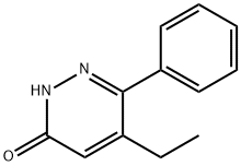 3(2H)-Pyridazinone, 5-ethyl-6-phenyl- Structure