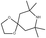 1,4-Dioxa-8-azaspiro[4.5]decane, 7,7,9,9-tetramethyl- Structure