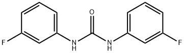 1,3-BIS(3-FLUOROPHENYL)UREA 구조식 이미지