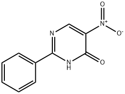 2-phenyl-5-nitro-4-oxopyrimidine Structure