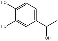1,2-Benzenediol, 4-(1-hydroxyethyl)- Structure