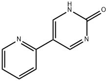 2-Hydroxy-5-(2-pyridyl)pyrimidine Structure