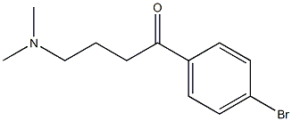 1-(4-bromophenyl)-4-(dimethylamino)butan-1-one Structure