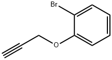 1-Bromo-2-prop-2-ynoxy-benzene Structure