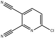 6-Chloro-2,3-pyridinedicarbonitrile 구조식 이미지