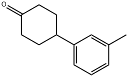 Cyclohexanone, 4-(3-methylphenyl)- 구조식 이미지